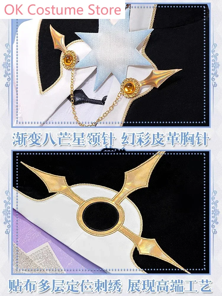 Cardcaptor Sakura Kinomoto Sakura, черно-белое платье, игровой костюм, милый милый карнавальный костюм, наряд для вечеринки на Хэллоуин
Cardcaptor Sakura Kinomoto Sakura, черно-белое платье, игровой костюм, милый милый карнавальный костюм, наряд для вечеринки на Хэллоуин