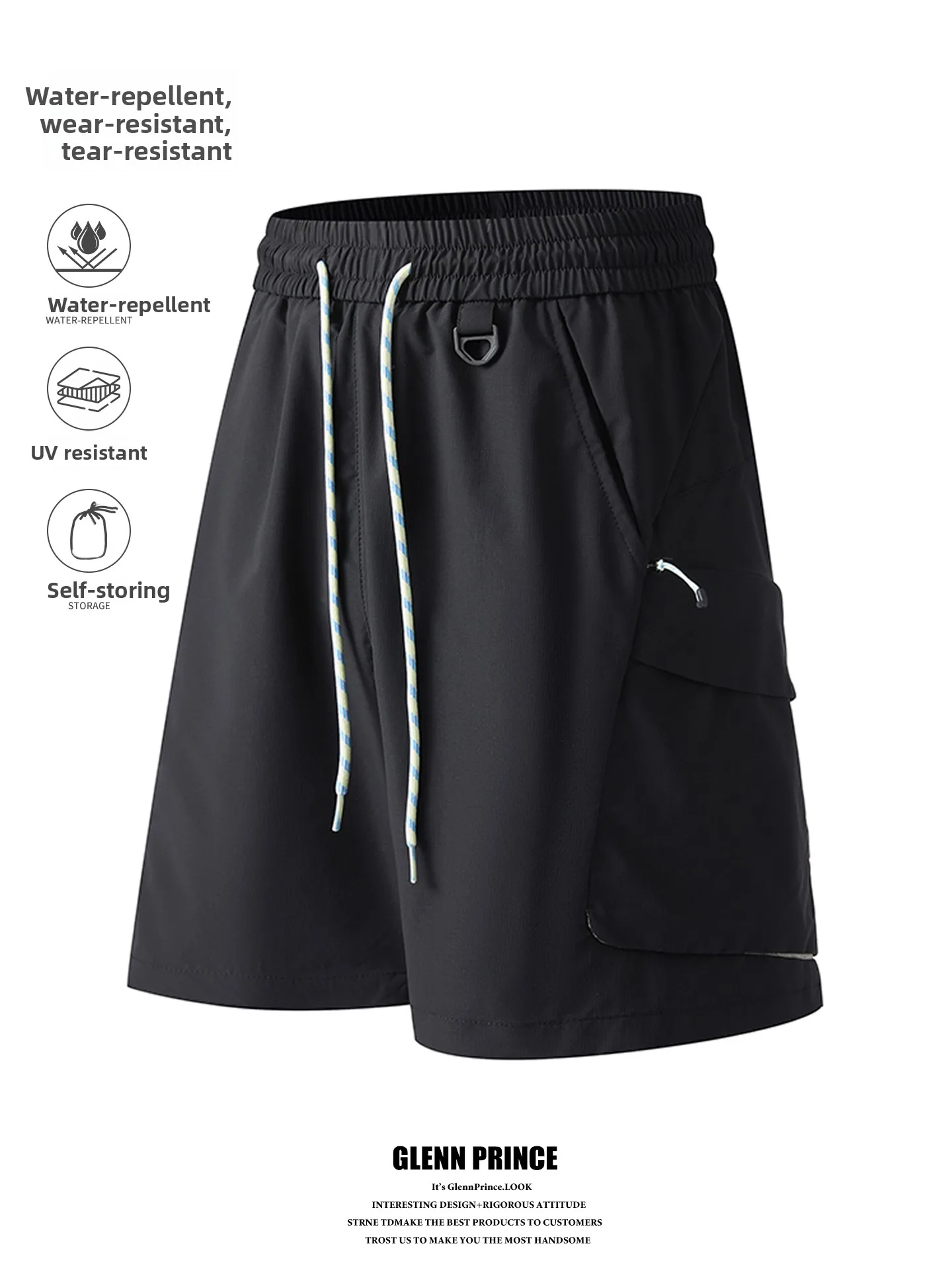 GPstudio American Style Thin Pocket Workwear Shorts Men Summer Loose Fit Five-Quarter Pants Casual Polyester Fiber Urban Comm...
GPstudio American Style Thin Pocket Workwear Shorts Men Summer Loose Fit Five-Quarter Pants Casual Polyester Fiber Urban Comm...