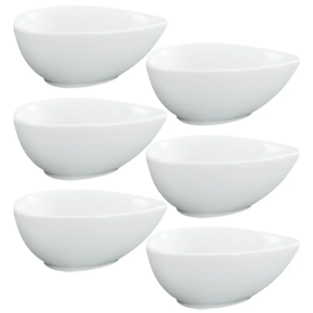 6Pcs Smooth Glazed Ceramic Drop Shape Bowl Easy Clean Snack Fruit Salad Dessert Storage Container Household Kitchen Supply
6Pcs Smooth Glazed Ceramic Drop Shape Bowl Easy Clean Snack Fruit Salad Dessert Storage Container Household Kitchen Supply