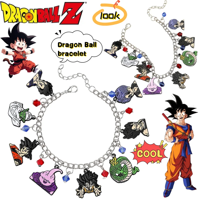 Dragon Ball Son Goku Vegeta Bracelet Creative High-value Cartoon Doll Style Men's and Women's All-match Simple Alloy Bracelet
Dragon Ball Son Goku Vegeta Bracelet Creative High-value Cartoon Doll Style Men's and Women's All-match Simple Alloy Bracelet