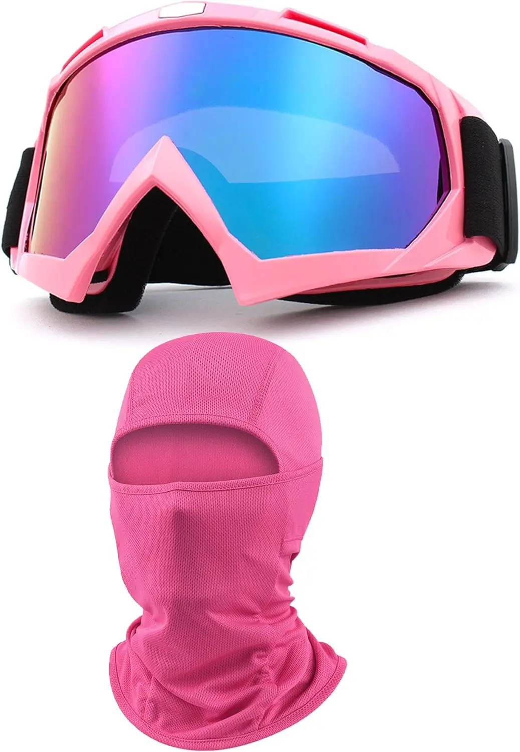 Motorcycle Goggles with Balaclava for Women Girls, Dirt Bike ATV Motocross Riding Racing Ski Goggle Safety Glasses
Motorcycle Goggles with Balaclava for Women Girls, Dirt Bike ATV Motocross Riding Racing Ski Goggle Safety Glasses