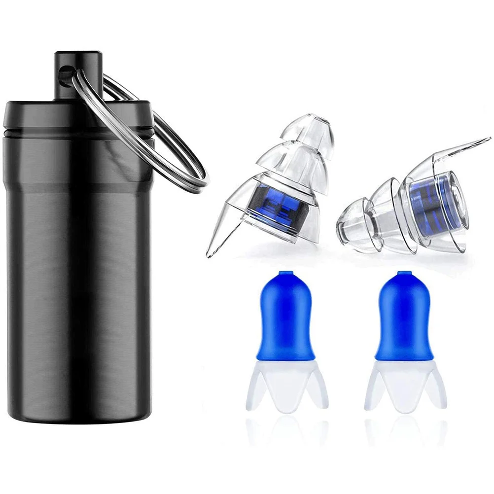 1 Pair Reusable Silicone Ear Plugs Lightweight Noise Reduction Sleep Sound Insulation Ear Protection For Travel Home
1 Pair Reusable Silicone Ear Plugs Lightweight Noise Reduction Sleep Sound Insulation Ear Protection For Travel Home