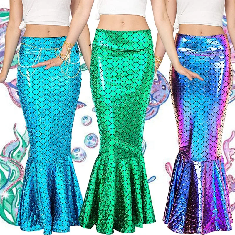 Mermaid Princess Cosplay Dress Sparkling Fish Tail Tight Long Skirt Party Performance Costume
Mermaid Princess Cosplay Dress Sparkling Fish Tail Tight Long Skirt Party Performance Costume