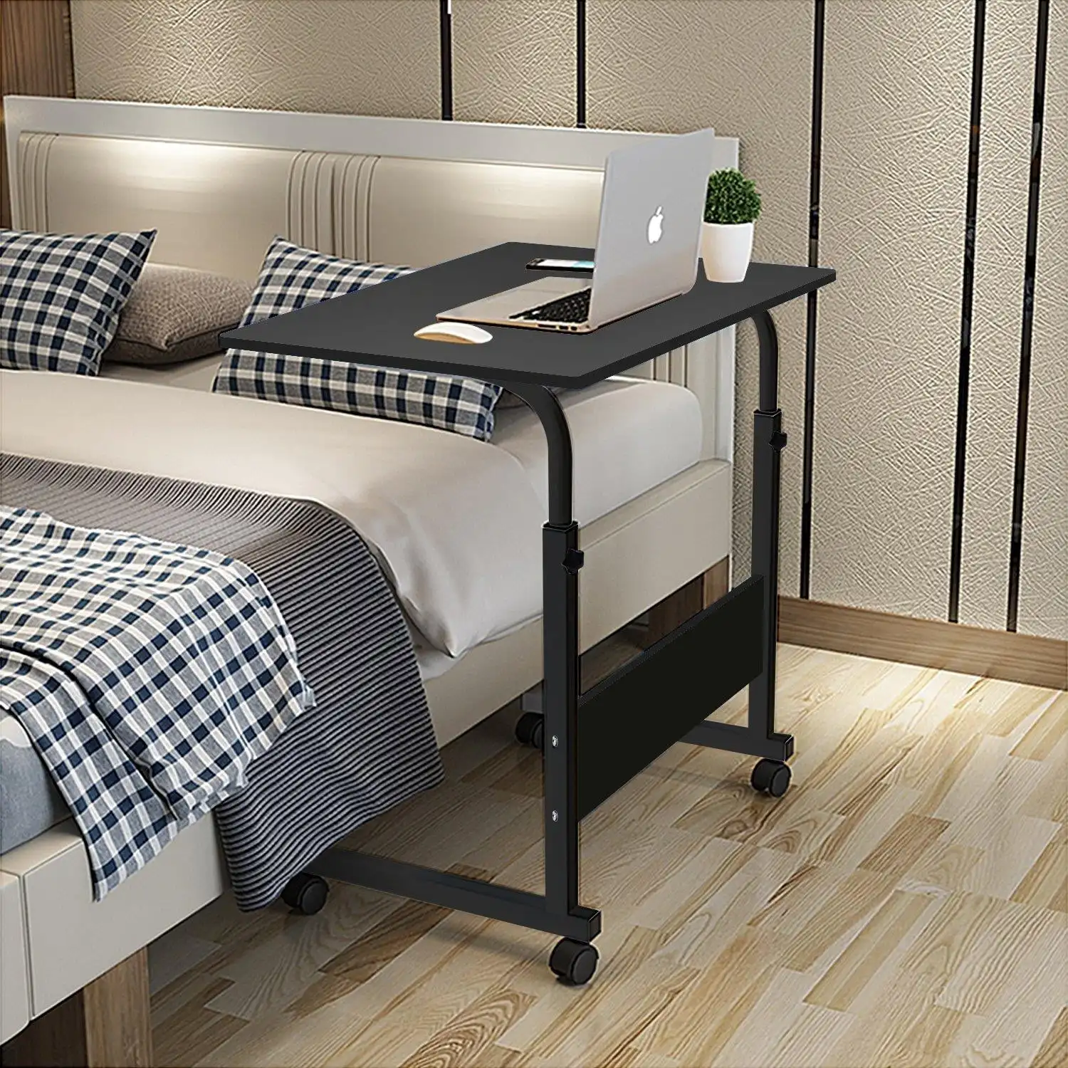 Computer Desk Home Office Study PC Laptop Writing Table Height Adjustable, for Hospital & Home, Black
Computer Desk Home Office Study PC Laptop Writing Table Height Adjustable, for Hospital & Home, Black