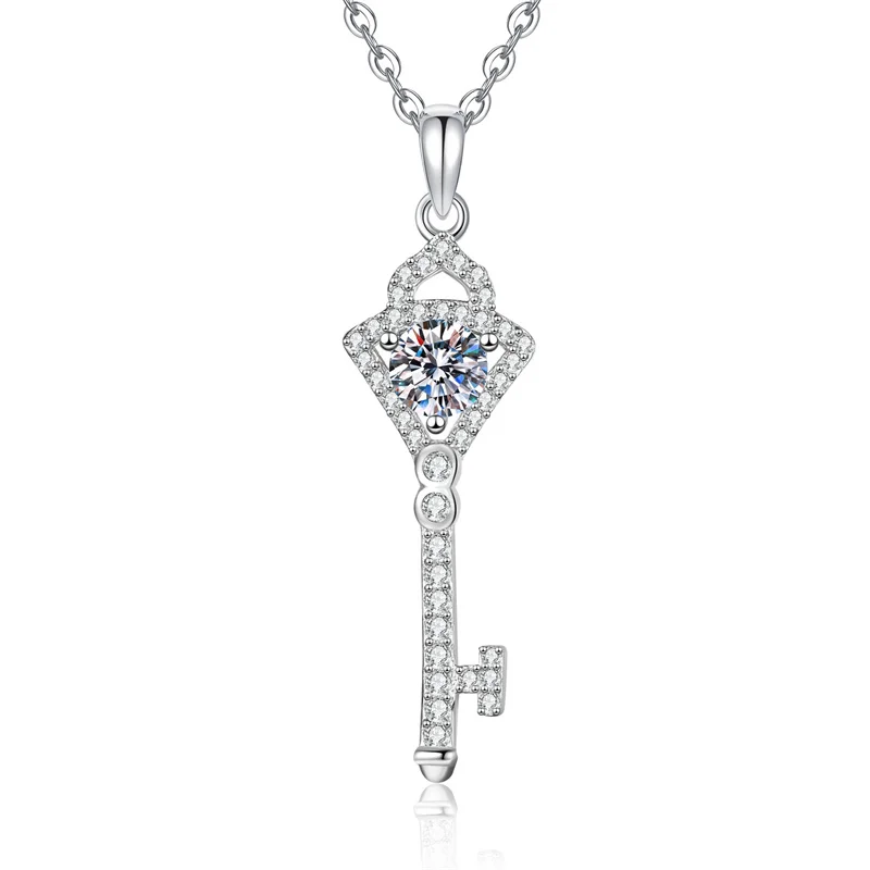 XL575 Lefei Fashion Trendy Luxury Classic Moissanite Design Key Necklace For Charm Women 925 Sterling Silver Party Jewelry Gifts
XL575 Lefei Fashion Trendy Luxury Classic Moissanite Design Key Necklace For Charm Women 925 Sterling Silver Party Jewelry Gifts