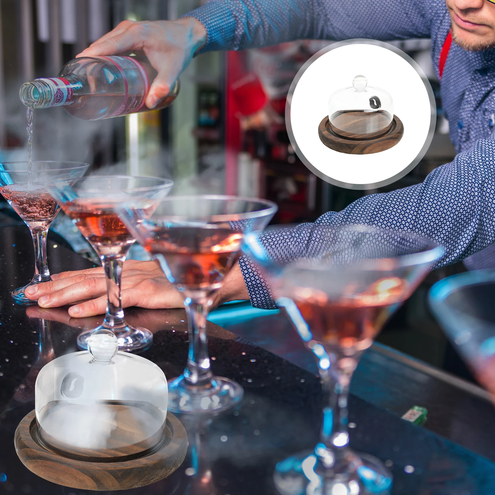 1 Set Western Cuisine Smoking Cover Transparent Food Smoke Lid Dessert Bread Protective Snack Cake Cover Dust Insect Proof Thick
1 Set Western Cuisine Smoking Cover Transparent Food Smoke Lid Dessert Bread Protective Snack Cake Cover Dust Insect Proof Thick