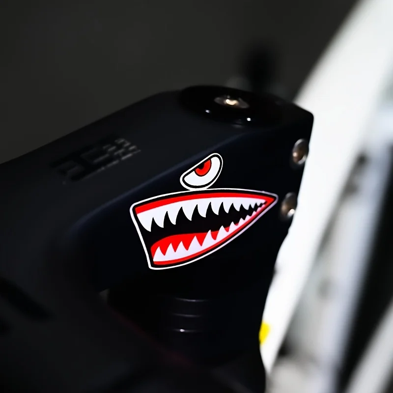 Shark Mouth Sticker Waterproof Vinyl Decal for Bike Motorcycle Car Scooter, Funny Cartoon Teeth Decor
Shark Mouth Sticker Waterproof Vinyl Decal for Bike Motorcycle Car Scooter, Funny Cartoon Teeth Decor