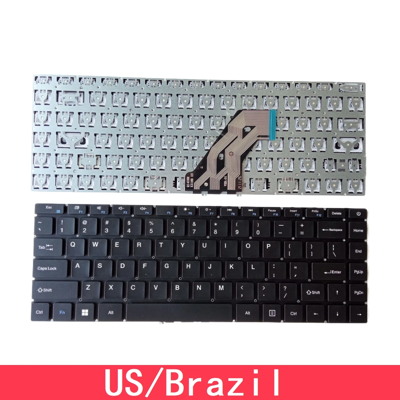 Для Zyrex Pro A7410 Q14UHR X318B 211126 Замена клавиатуры ноутбука GWTN141, США, Бразилия
Для Zyrex Pro A7410 Q14UHR X318B 211126 Замена клавиатуры ноутбука GWTN141, США, Бразилия