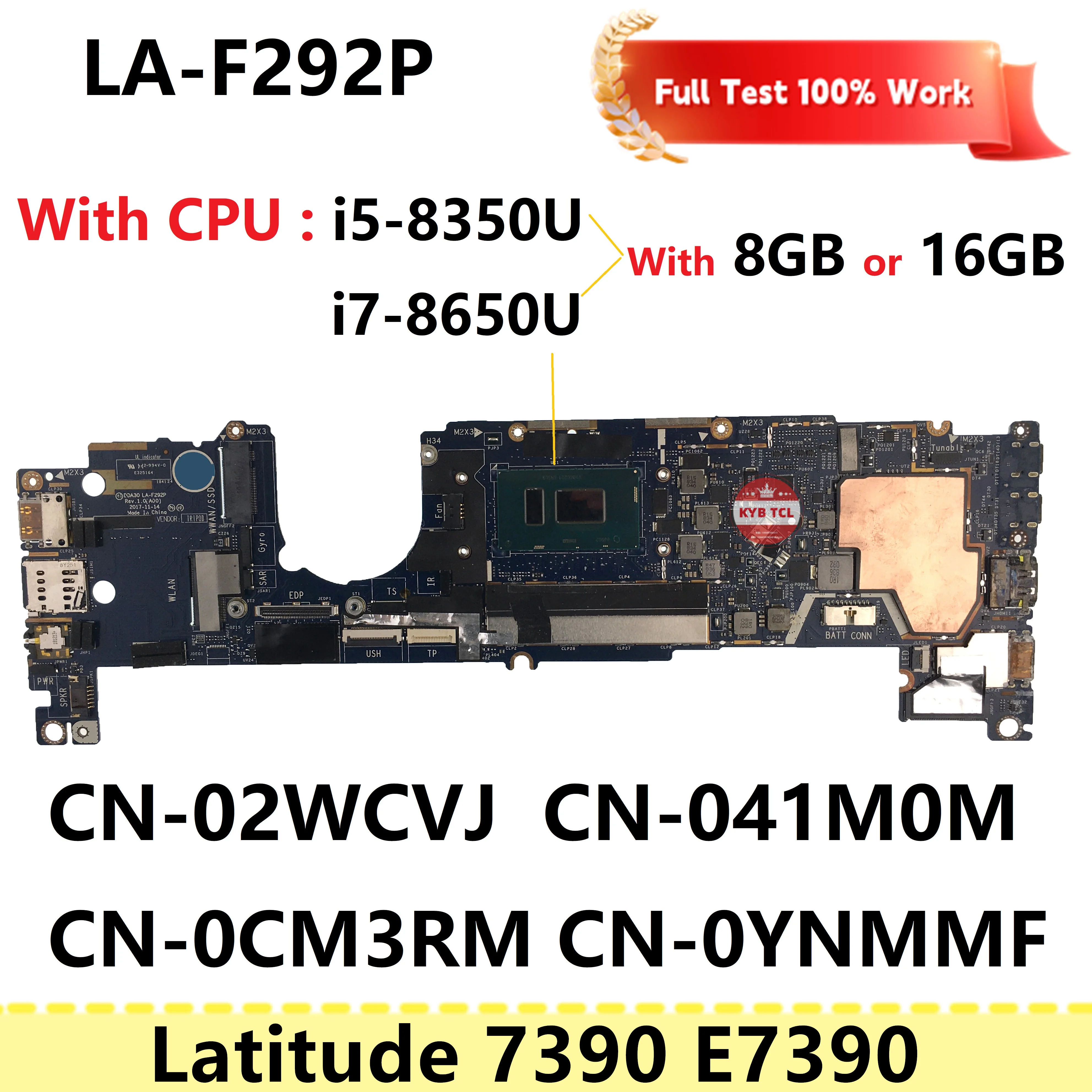 Dell Latitude 7390 E7390 Материнская плата ноутбука DDA30 LA-F292P Mainboard 02WCVJ 041M0M 0CM3RM 0YNMMF CN-041M0M 2WCVJ 41M0M CM3RM YNMMF CN-02WCVJ CN-0CM3RM CN-0YNMF CNMMF CN-5G INMMF INMMF CNMMF CNMMG INMMF INMMF CN
Dell Latitude 7390 E7390 Материнская плата ноутбука DDA30 LA-F292P Mainboard 02WCVJ 041M0M 0CM3RM 0YNMMF CN-041M0M 2WCVJ 41M0M CM3RM YNMMF CN-02WCVJ CN-0CM3RM CN-0YNMF CNMMF CN-5G INMMF INMMF CNMMF CNMMG INMMF INMMF CN