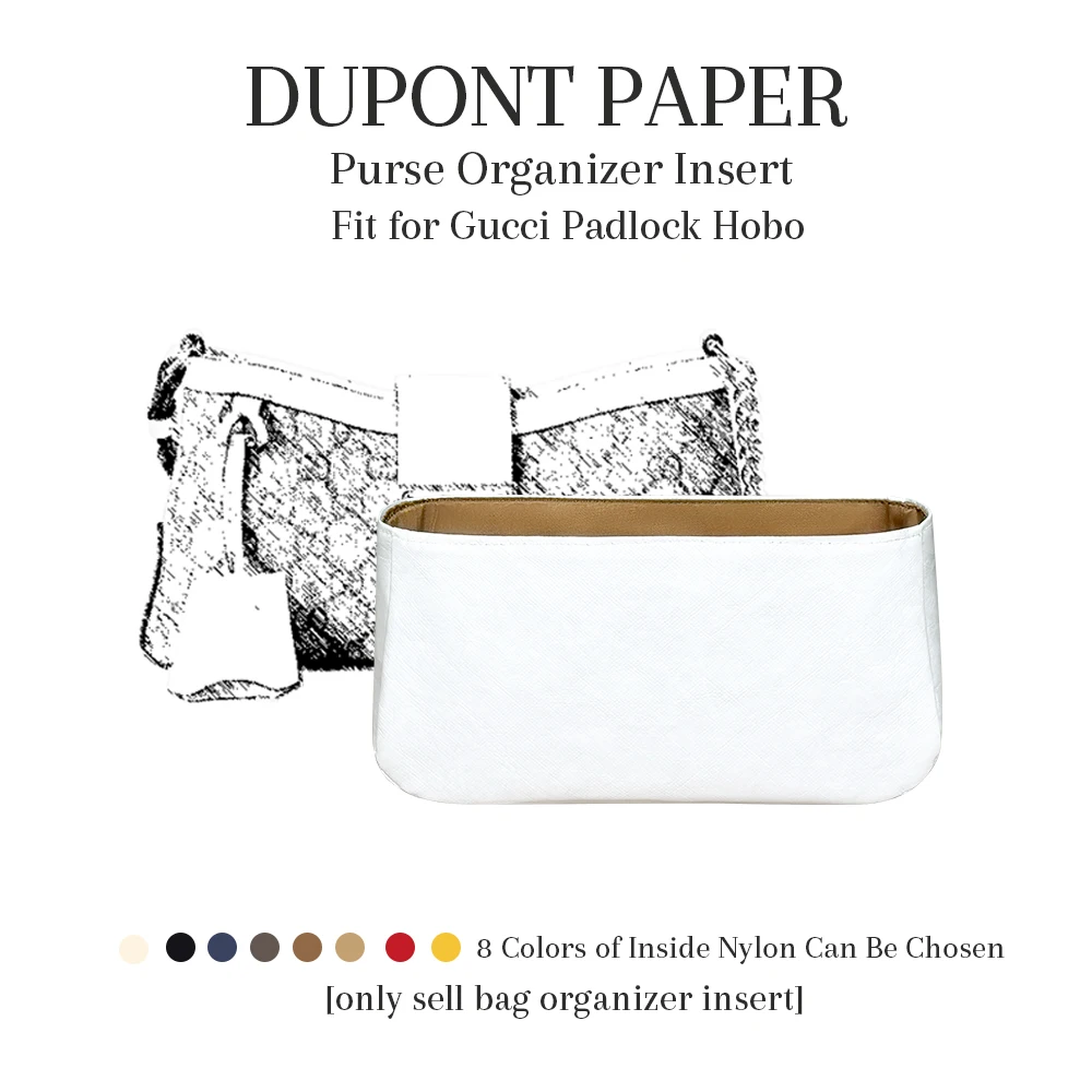 Purse Organizer Insert Fit for Gucci Padlock Hobo, Dupont Paper Inner Liner Bag Organizer Insert Inner Liner Storage Bag Insert
Purse Organizer Insert Fit for Gucci Padlock Hobo, Dupont Paper Inner Liner Bag Organizer Insert Inner Liner Storage Bag Insert