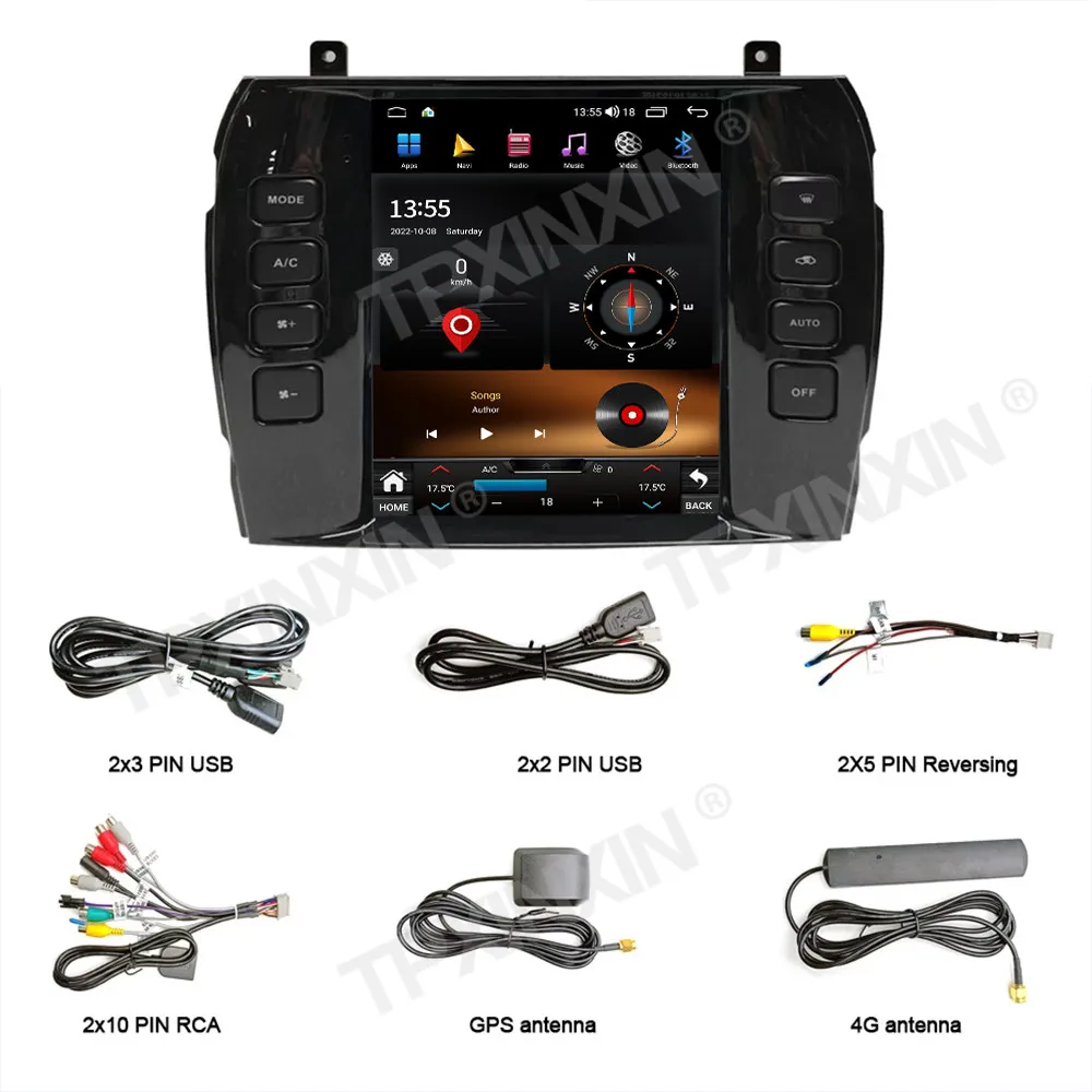 9.7 INCH Android 14 CarPlay Car Radio For Jaguar XJ 2004-2008 GPS Navigation Multimedia Player Vertical Touch Screen Head Unit 
9.7 INCH Android 14 CarPlay Car Radio For Jaguar XJ 2004-2008 GPS Navigation Multimedia Player Vertical Touch Screen Head Unit