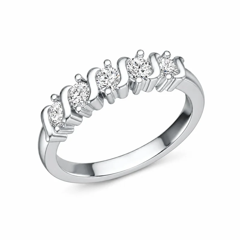ZFSILVER 925 Sterling Silver Moissanite Row Wave Trendy Ring Charm Women Fashion Classic High-Quality Jewelry Party Gift SR15557
ZFSILVER 925 Sterling Silver Moissanite Row Wave Trendy Ring Charm Women Fashion Classic High-Quality Jewelry Party Gift SR15557