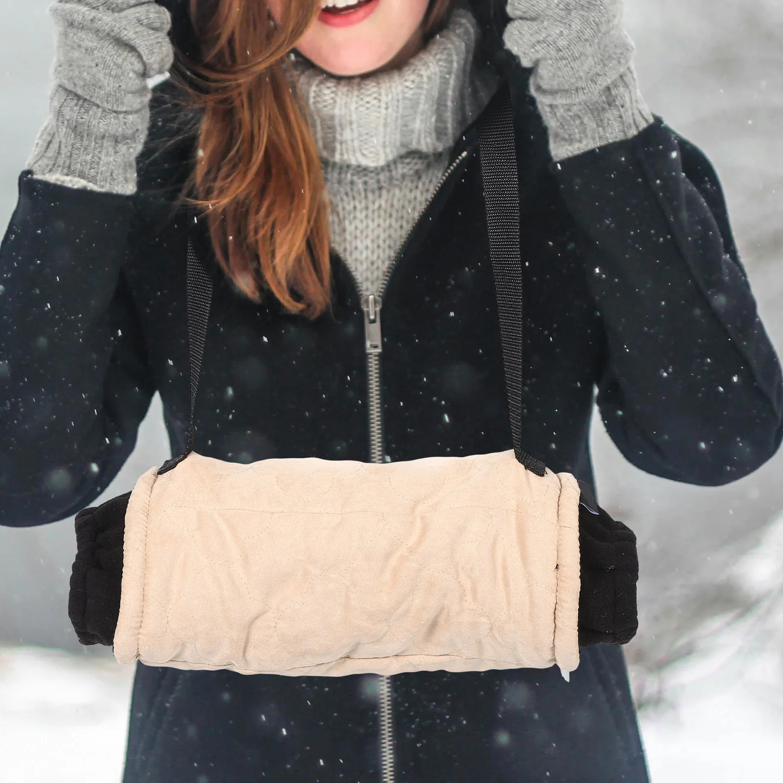 Heated Gloves Winter Khaki H Warmer Bag Outdoor Ski Thermal Cloth Muffs For Women Keeping Warm Accessories Portable
Heated Gloves Winter Khaki H Warmer Bag Outdoor Ski Thermal Cloth Muffs For Women Keeping Warm Accessories Portable