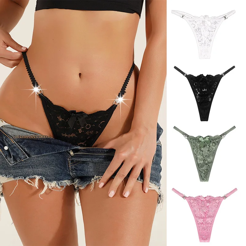 Spring Pure Desire Lace Pantie Women Plus Size Sexy Thong Underwear Fashion Trendy European Style Comfortable Breathable
Spring Pure Desire Lace Pantie Women Plus Size Sexy Thong Underwear Fashion Trendy European Style Comfortable Breathable
