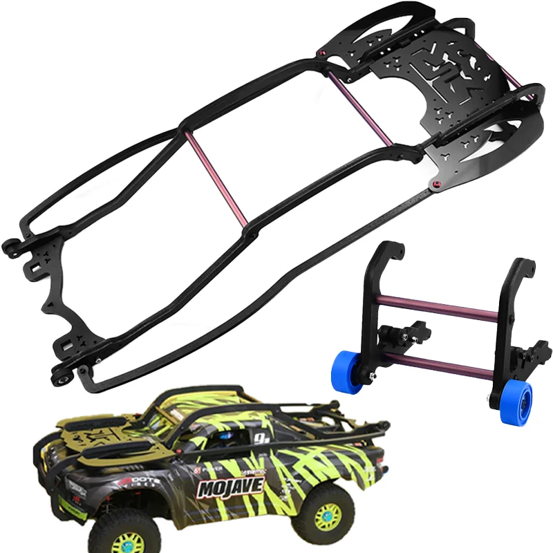 Simulation for 1/7 ARRMA RC MOJAVE 6S EXB Desert Truck Car Assembly Roll Frame Shell Based Roll Cage and Wheelie Bar Set
Simulation for 1/7 ARRMA RC MOJAVE 6S EXB Desert Truck Car Assembly Roll Frame Shell Based Roll Cage and Wheelie Bar Set