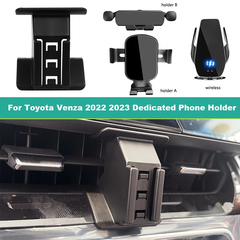 Dedicated Car Phone Holder For Toyota Venza 2022 2023 Gravity Navigation Bracket Support Smartphones Wireless Charging Holder
Dedicated Car Phone Holder For Toyota Venza 2022 2023 Gravity Navigation Bracket Support Smartphones Wireless Charging Holder