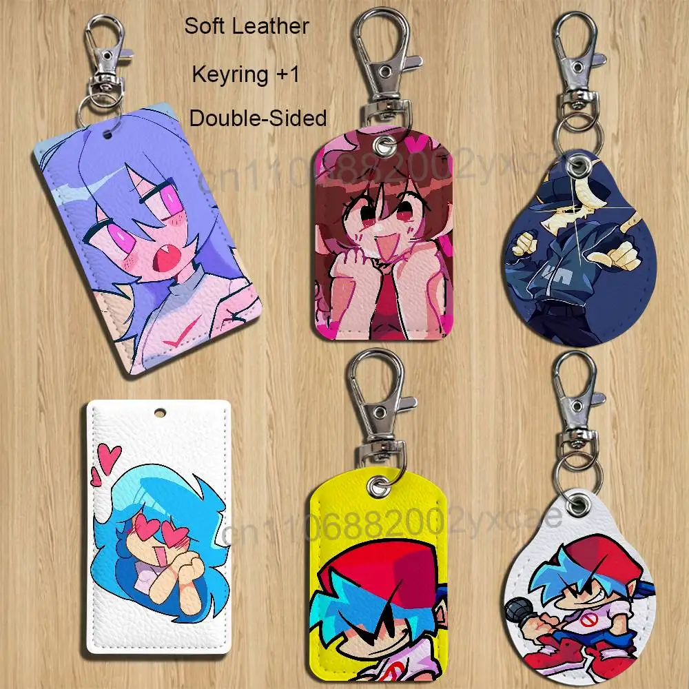 Tabi Girlfriend Sky Boyfriend FNF Card Holder With Keychain Executive Protection For Bank Credit Subway Bus Case
Tabi Girlfriend Sky Boyfriend FNF Card Holder With Keychain Executive Protection For Bank Credit Subway Bus Case