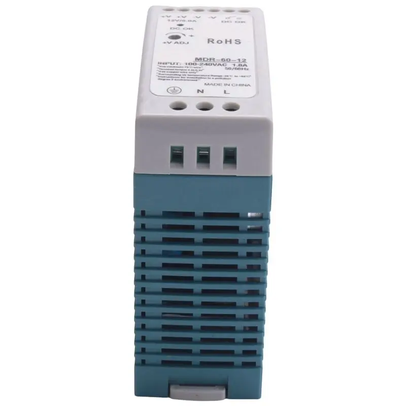 ABAH-5X MDR-60 12В 60Вт Блок питания на DIN-рейку AC/DC, регулятор напряжения, источник питания 110В 220В
ABAH-5X MDR-60 12В 60Вт Блок питания на DIN-рейку AC/DC, регулятор напряжения, источник питания 110В 220В