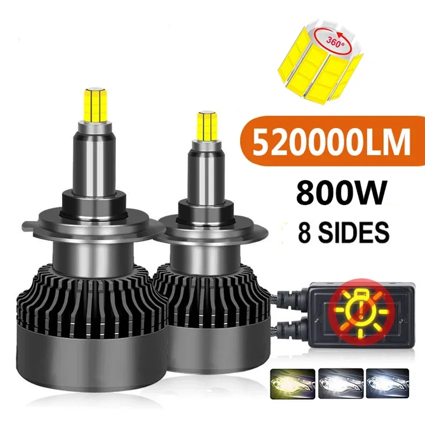 2 шт. H4 H11 LED Canbus 520000LM 800W 360 9012 HIR2 H7 H1 H3 H8 D1S D2S 9005 HB4 9006 Светодиодная автомобильная фара 6000K Противотуманная фара 12 В
2 шт. H4 H11 LED Canbus 520000LM 800W 360 9012 HIR2 H7 H1 H3 H8 D1S D2S 9005 HB4 9006 Светодиодная автомобильная фара 6000K Противотуманная фара 12 В