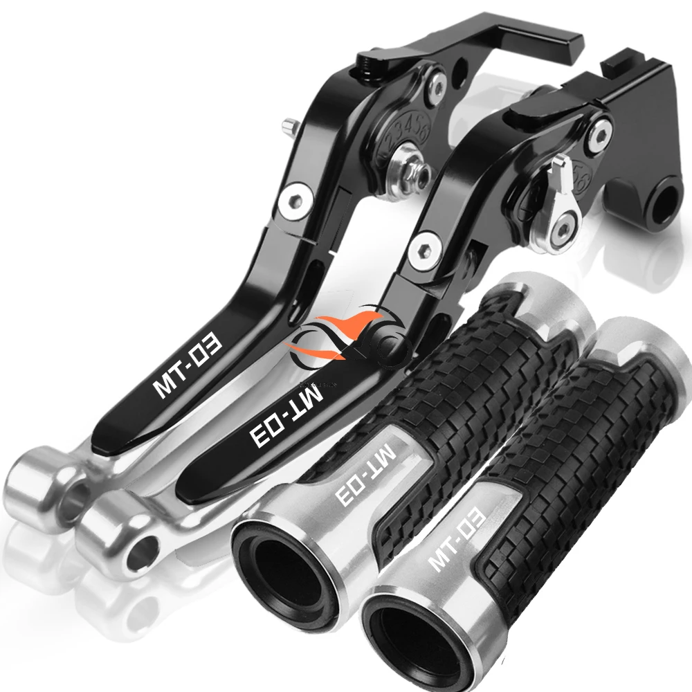 For YAMAHA MT03 M T03 MT-03 M T 03 2005 2006 Motorcycle CNC Aluminum Brake Clutch Lever Handlebar Handle Grips Ends MT Series 
For YAMAHA MT03 M T03 MT-03 M T 03 2005 2006 Motorcycle CNC Aluminum Brake Clutch Lever Handlebar Handle Grips Ends MT Series