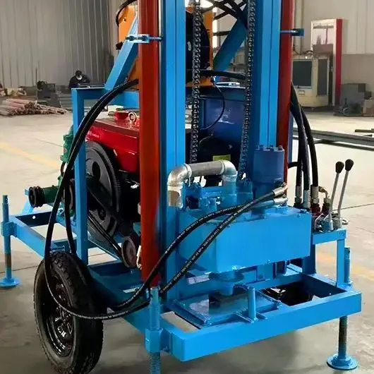 Индивидуальная гидравлическая портативная гусеничная буровая установка для водяных скважин, 35 л.с., дизельная буровая установка для глубоких скважин
Индивидуальная гидравлическая портативная гусеничная буровая установка для водяных скважин, 35 л.с., дизельная буровая установка для глубоких скважин