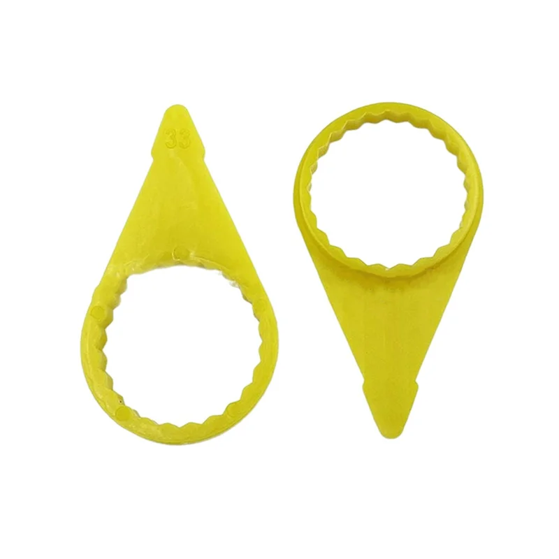 AT29-Loose Wheel Lug Nut Indicator 200Pcs Set- High Visibility Yellow For 32Mm 33Mm Nuts Check
AT29-Loose Wheel Lug Nut Indicator 200Pcs Set- High Visibility Yellow For 32Mm 33Mm Nuts Check