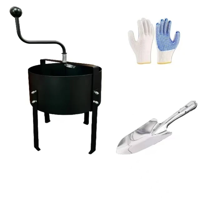 13" Sifting Filter 1/5 Inch Dirt Compost Sieve Garden Potting Sifting Mesh Rock Sand Sieve Garden Rotary Soil Sifter
13" Sifting Filter 1/5 Inch Dirt Compost Sieve Garden Potting Sifting Mesh Rock Sand Sieve Garden Rotary Soil Sifter