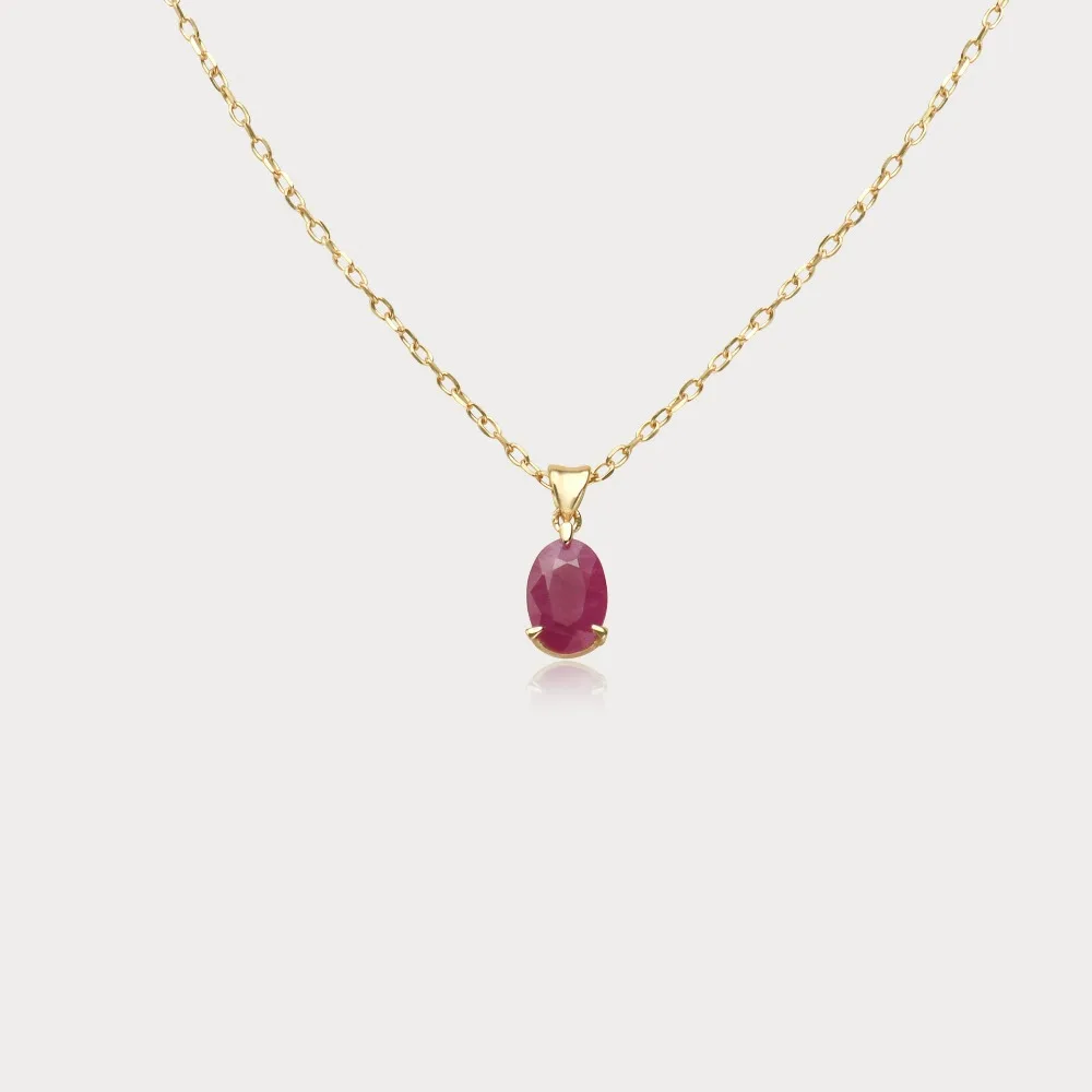 CCFJOYAS 925 Sterling Silver Single Oval Rose Red Zircon Pendant Necklace Women 18k Gold Plated Light Luxury Collarbone Chain
CCFJOYAS 925 Sterling Silver Single Oval Rose Red Zircon Pendant Necklace Women 18k Gold Plated Light Luxury Collarbone Chain