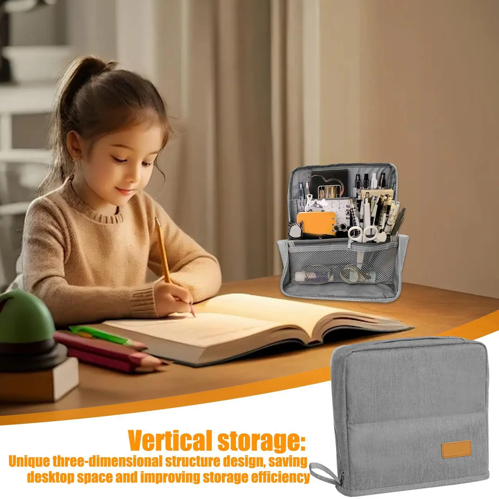 Пенал большой емкости для школы, коробка с несколькими отделениями, легкая водонепроницаемая косметичка для школьного рукоделия
Пенал большой емкости для школы, коробка с несколькими отделениями, легкая водонепроницаемая косметичка для школьного рукоделия