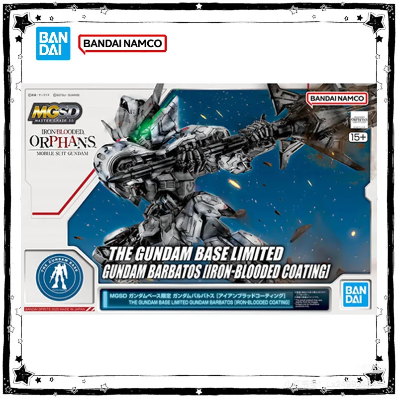Bandai Genuine MGSD THE GUNDAM BASE LIMITED Gundam Barbatos Iron-Blooded Coating Action Figure Anime Model Toys For Boys Gifts
Bandai Genuine MGSD THE GUNDAM BASE LIMITED Gundam Barbatos Iron-Blooded Coating Action Figure Anime Model Toys For Boys Gifts