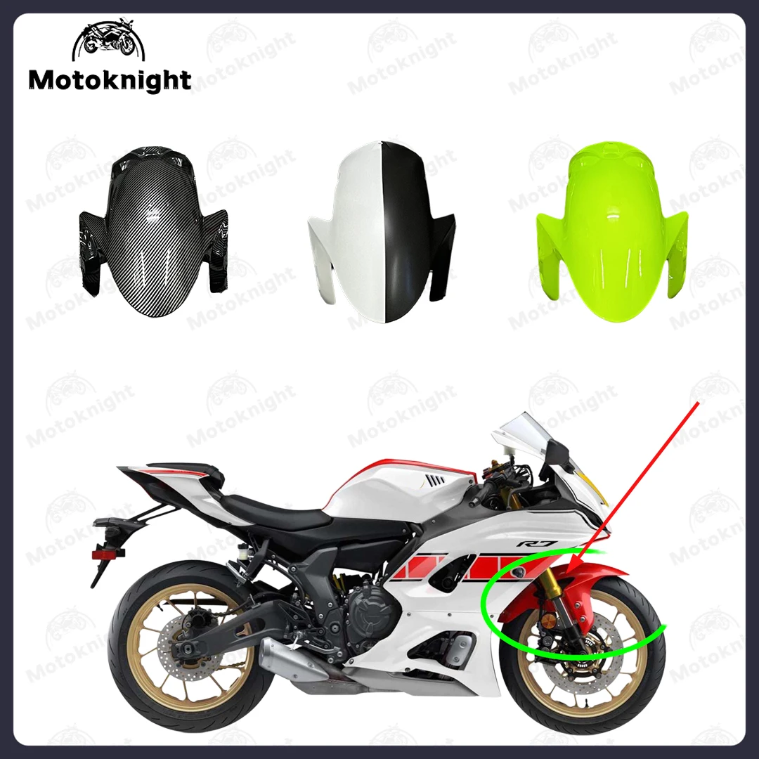 Подходит для Yamaha YZF-R7 YZF R7 2022 2023 2024, переднее крыло из АБС-пластика, сменный брызговик мотоцикла  
Подходит для Yamaha YZF-R7 YZF R7 2022 2023 2024, переднее крыло из АБС-пластика, сменный брызговик мотоцикла 