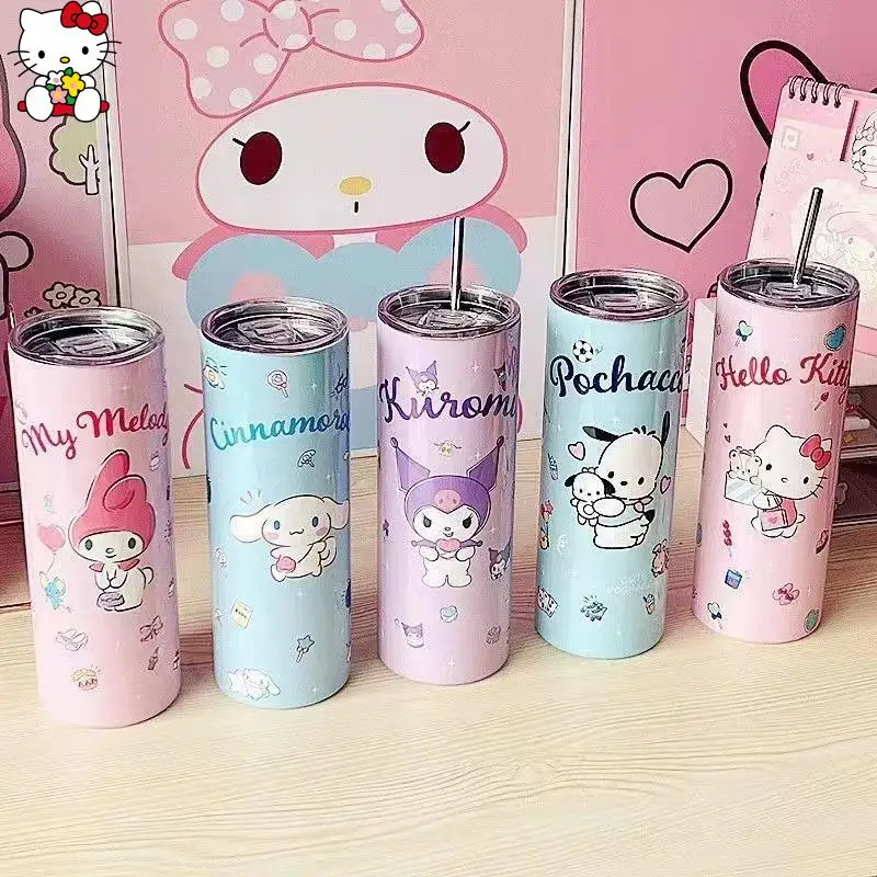 Милая чашка Sanrio Hello Kittys Kuromi с температурой, большая емкость, чашка для воды, красивая чашка с соломинкой, праздничный подарок
Милая чашка Sanrio Hello Kittys Kuromi с температурой, большая емкость, чашка для воды, красивая чашка с соломинкой, праздничный подарок