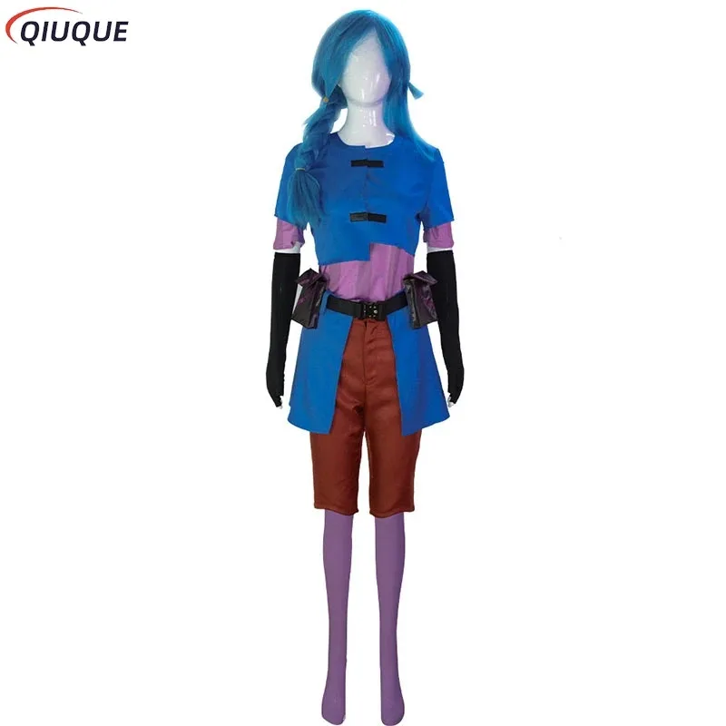 2025 11 Anime Arcane Cosplay Jinx Junior Childhood Costume Wig Game LOL Powder The Loose Cannon Uniform Coat Pants Accessories
2025 11 Anime Arcane Cosplay Jinx Junior Childhood Costume Wig Game LOL Powder The Loose Cannon Uniform Coat Pants Accessories