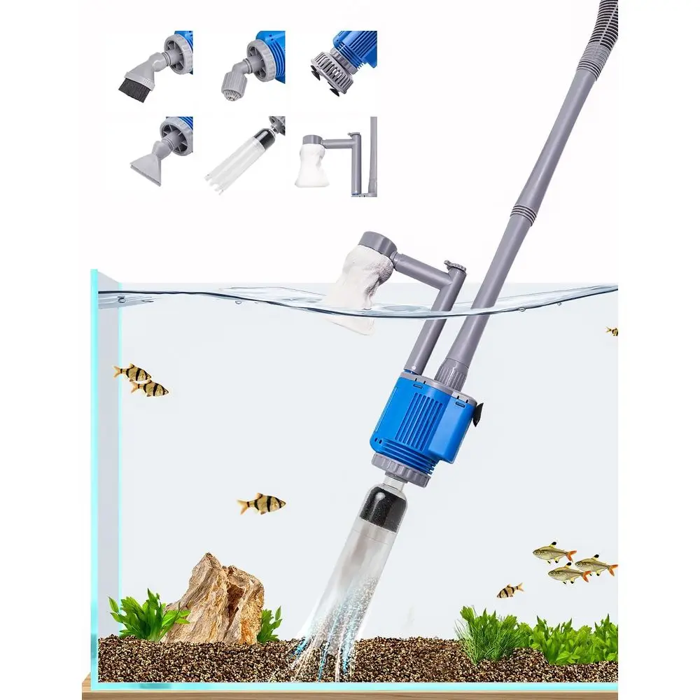 Aquarium Gravel Cleaner - Electric Automatic Removable Vacuum Water Changer Sand Aae Cleaner ilter Changer 110V/28W
Aquarium Gravel Cleaner - Electric Automatic Removable Vacuum Water Changer Sand Aae Cleaner ilter Changer 110V/28W