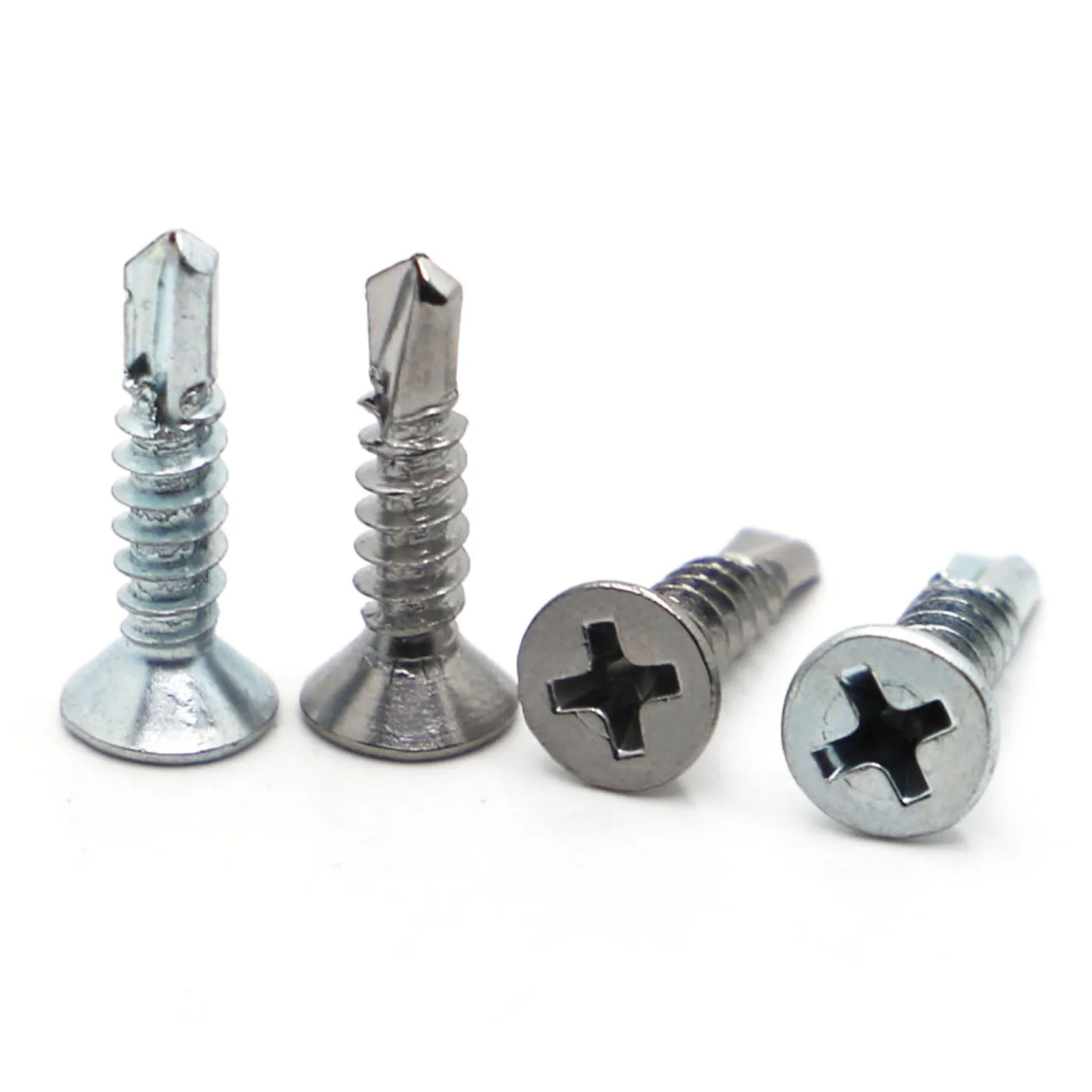 Phillips Flat Head Self Drilling Screw Stainelss Steel Zinc Plated M3.5 M4.2 M4.8 M5.5 M6.3 Self Tapping Screw for Sheet Metal
Phillips Flat Head Self Drilling Screw Stainelss Steel Zinc Plated M3.5 M4.2 M4.8 M5.5 M6.3 Self Tapping Screw for Sheet Metal