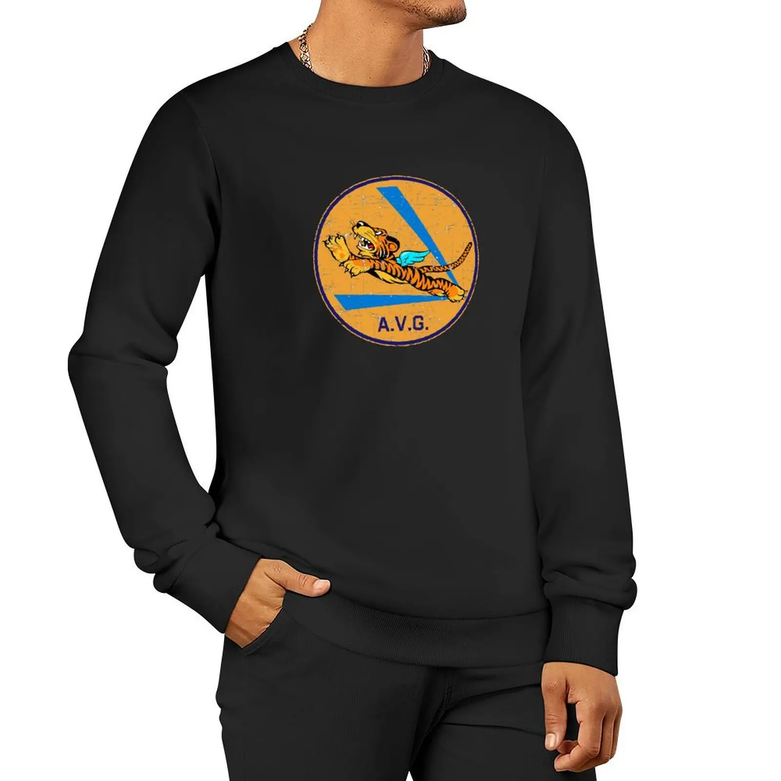 AVG - Flying Tigers - Vintage Patch AVG Tagged - Grunge Style Pullover Hoodie korean clothes sweatshirt men
AVG - Flying Tigers - Vintage Patch AVG Tagged - Grunge Style Pullover Hoodie korean clothes sweatshirt men