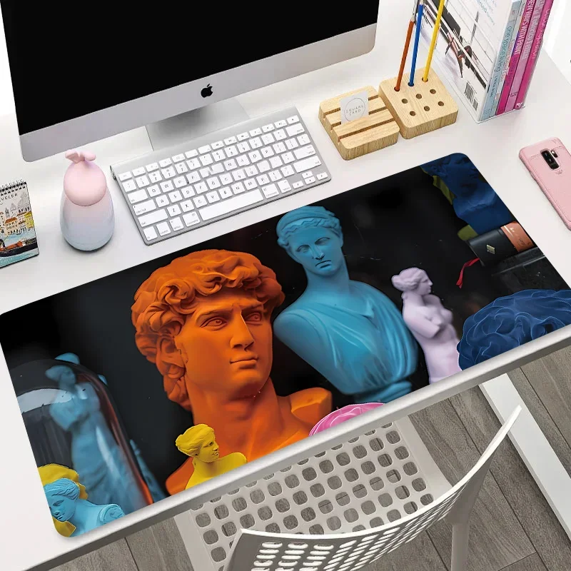 Beautiful Aesthetic plaster head Mouse Pads Notebook Computer Desktop Pad Non-slip Large Size Desk Mats Computer Accessories
Beautiful Aesthetic plaster head Mouse Pads Notebook Computer Desktop Pad Non-slip Large Size Desk Mats Computer Accessories