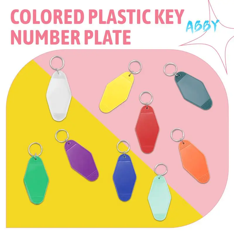 ABBY-40Pcs Vintage Motel Keychains 20 Colors Hotel Keychains Blank Heat Transfer Ornament For Sublimation Vinyl DIY Making
ABBY-40Pcs Vintage Motel Keychains 20 Colors Hotel Keychains Blank Heat Transfer Ornament For Sublimation Vinyl DIY Making
