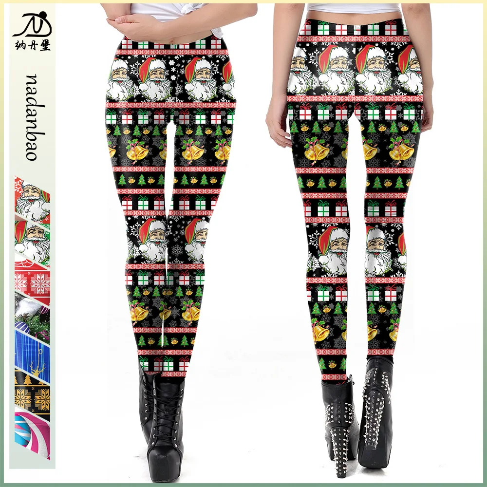 Fashionable Christmas Patterned Printed Women's Outerwear, Yoga Leggings For Women
Fashionable Christmas Patterned Printed Women's Outerwear, Yoga Leggings For Women
