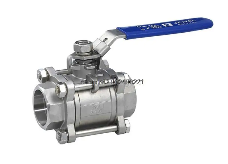 1-1/2" 1-3/4" Female Thread SS201 304SS Stainless Steel 1000 WOG 3 Piece Full Port Ball Valve DN32 DN40
1-1/2" 1-3/4" Female Thread SS201 304SS Stainless Steel 1000 WOG 3 Piece Full Port Ball Valve DN32 DN40