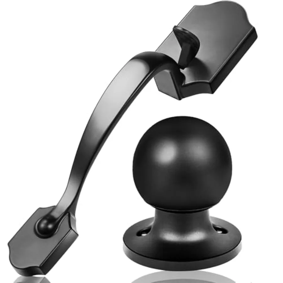 Front Door Handle - Exterior/Interior Front Entry Handleset with Door Knob, Passage Keyless Entry Door Lock, Reversible for Lef
Front Door Handle - Exterior/Interior Front Entry Handleset with Door Knob, Passage Keyless Entry Door Lock, Reversible for Lef
