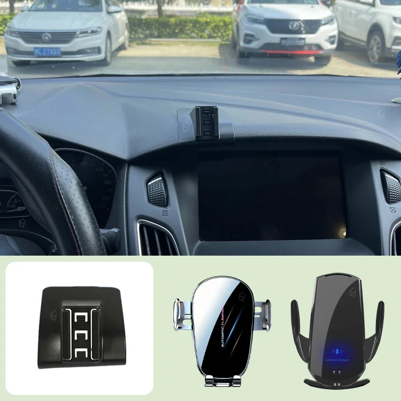 Car Mobile Phone Holder For Ford Focus 2012-2016 Car Special Bracket Base Mobile Support Wireless Charging Bracket Accessories
Car Mobile Phone Holder For Ford Focus 2012-2016 Car Special Bracket Base Mobile Support Wireless Charging Bracket Accessories