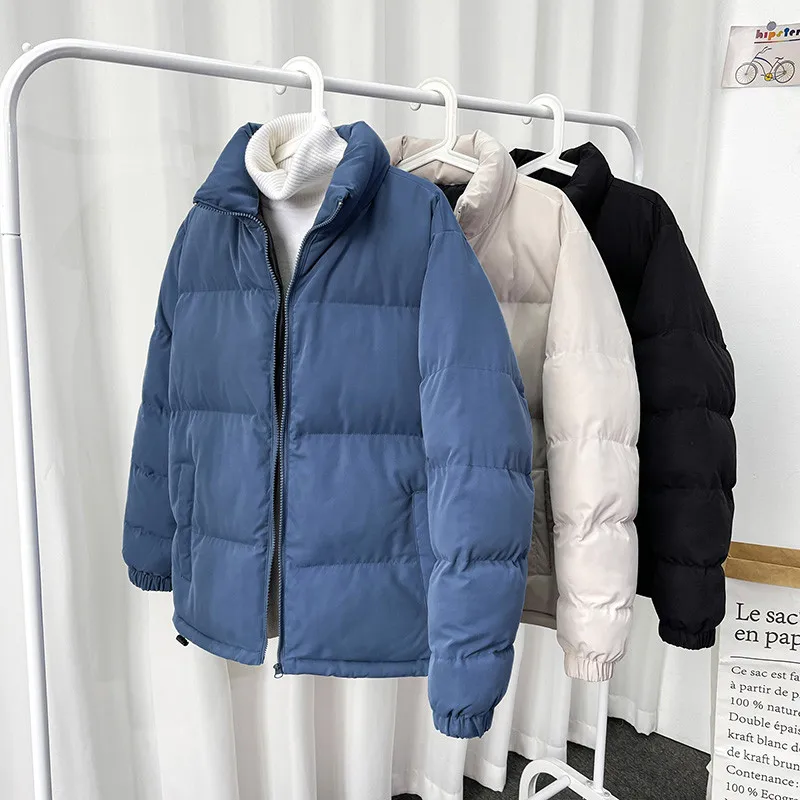 Men Outwears Coats Thicken Warm Jackets Mens Solid Stand Collar Male Coats Brand Clothing Black Blue Grey Windbreaker 4XL Tops
Men Outwears Coats Thicken Warm Jackets Mens Solid Stand Collar Male Coats Brand Clothing Black Blue Grey Windbreaker 4XL Tops