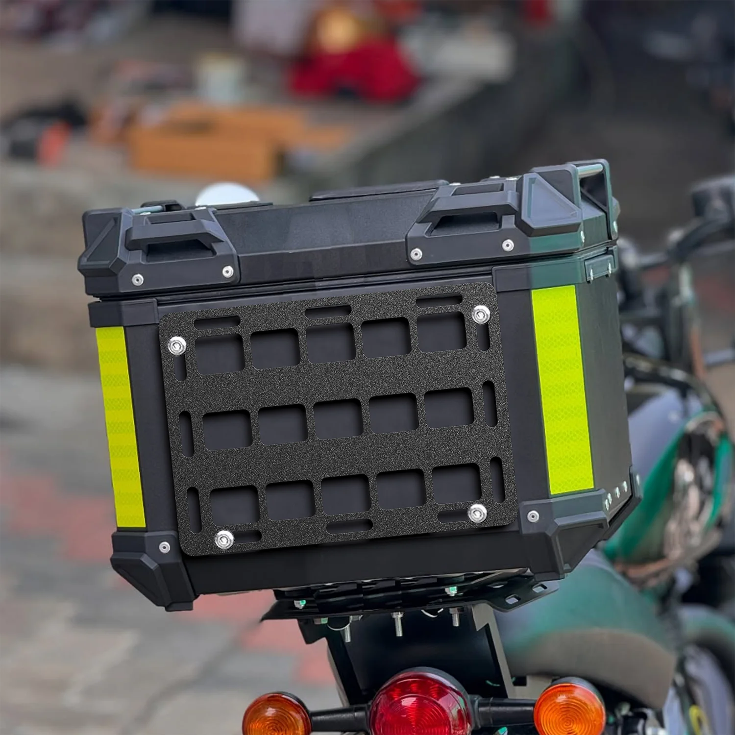 Motorcycle Molle Rigid Panel Luggage Attachment for Tactical Side Box Storage Suspension System Car Seat Headrest Molle Panel
Motorcycle Molle Rigid Panel Luggage Attachment for Tactical Side Box Storage Suspension System Car Seat Headrest Molle Panel
