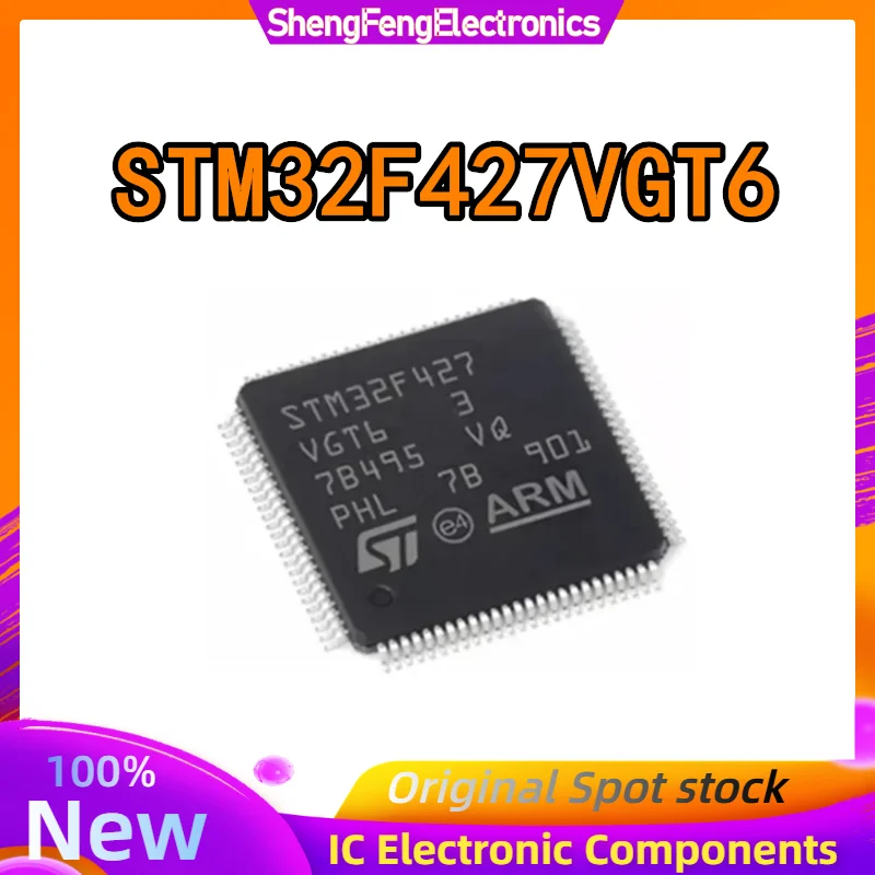 STM32F427VGT6 STM32F427VG STM32F427 STM32F STM32 STM ST IC MCU Chip LQFP-100 в наличии 100% новое происхождение
STM32F427VGT6 STM32F427VG STM32F427 STM32F STM32 STM ST IC MCU Chip LQFP-100 в наличии 100% новое происхождение