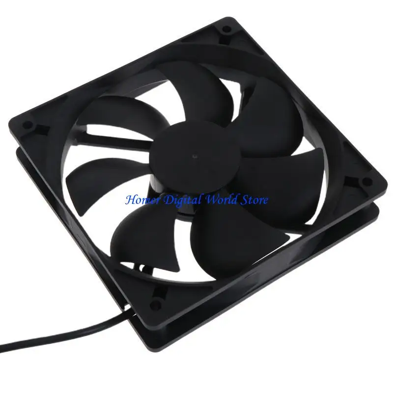 H55F Quiet 120mm 5V USB Fan Porous Bearing for Receiver DVRs Computer Cabinet Cooling
H55F Quiet 120mm 5V USB Fan Porous Bearing for Receiver DVRs Computer Cabinet Cooling