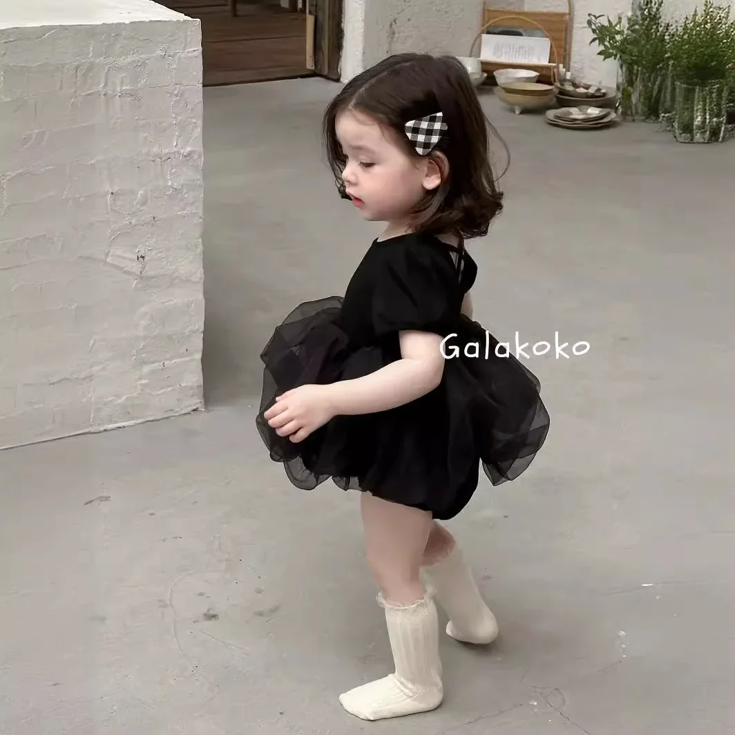 Summer Baby One-piece Triangular Romper Yarn Gauze Skirt Climbing Clothing Festival Going Out Princess Dress
Summer Baby One-piece Triangular Romper Yarn Gauze Skirt Climbing Clothing Festival Going Out Princess Dress