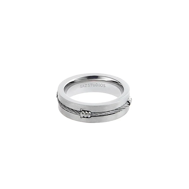 Exquisite Titanium Steel Ring Without Shedding Pigment Ring for Men's&Women's Hip-hop Fashion Light Luxury Simple Accessories
Exquisite Titanium Steel Ring Without Shedding Pigment Ring for Men's&Women's Hip-hop Fashion Light Luxury Simple Accessories