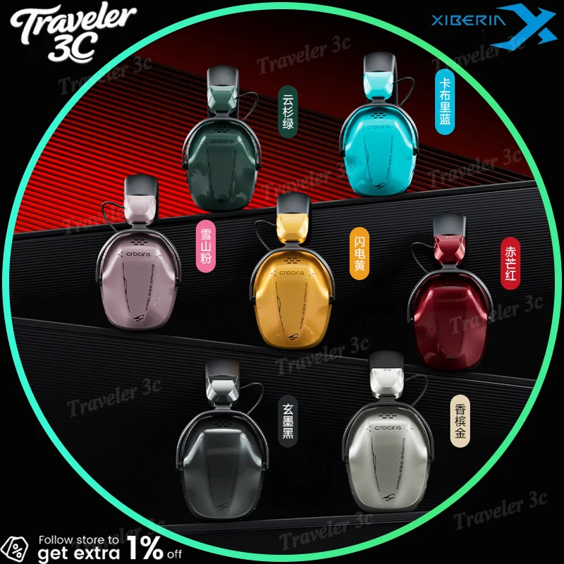 XIBERIA T7 Wireless Over Ear Gaming Headset With Noise Cancelling Mic E Sports For Pc Console Gaming 1500mah Music Headphones
XIBERIA T7 Wireless Over Ear Gaming Headset With Noise Cancelling Mic E Sports For Pc Console Gaming 1500mah Music Headphones