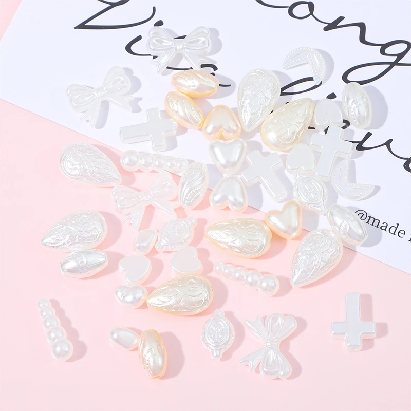 Cute Irregular ABS Imitation Pearls Decorative Beads For Earring Necklace Bracelet DIY Hairclip Jewelry Making Accessories
Cute Irregular ABS Imitation Pearls Decorative Beads For Earring Necklace Bracelet DIY Hairclip Jewelry Making Accessories
